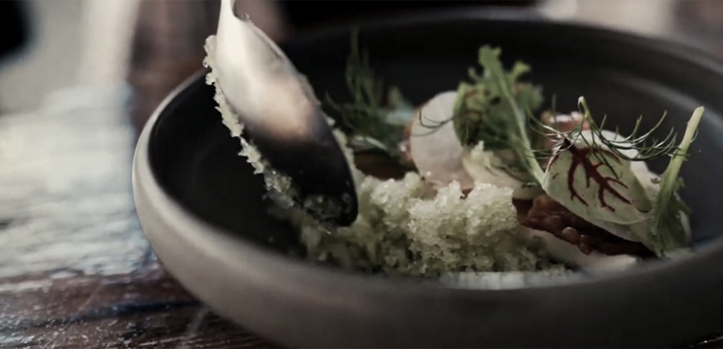 Tallerken på Restaurant Aro