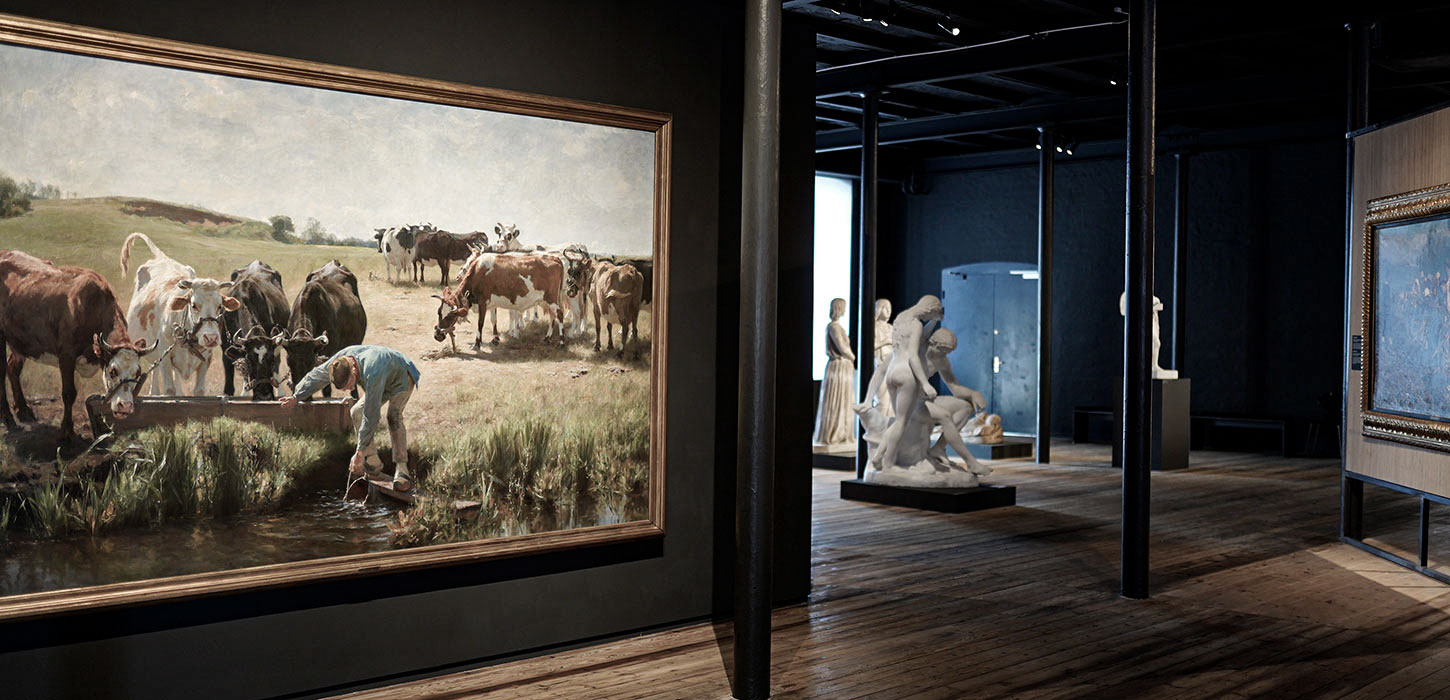 Brandt's classic exhibition and sculpture