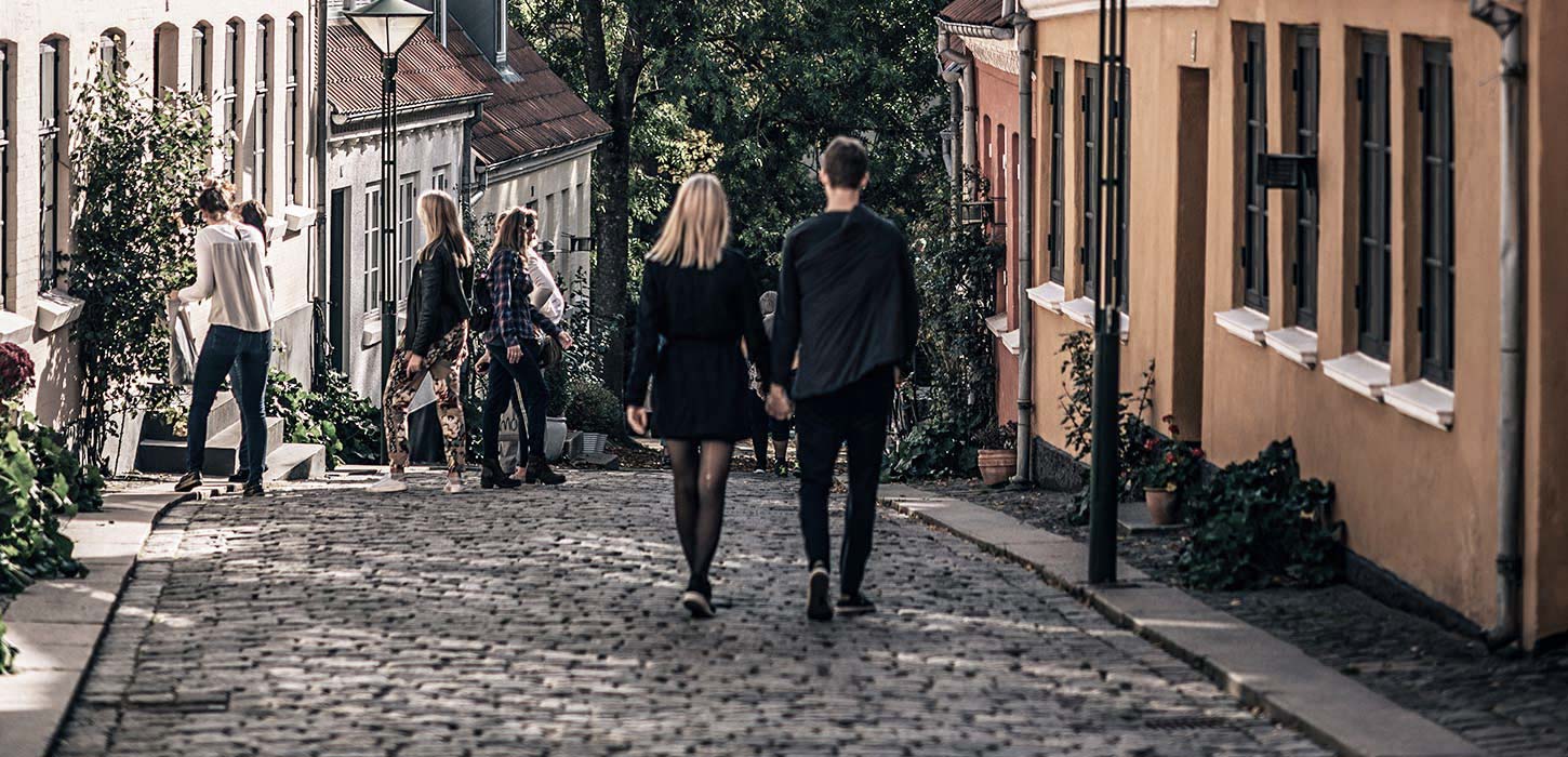 Ein Pärchen in Paaskestræde