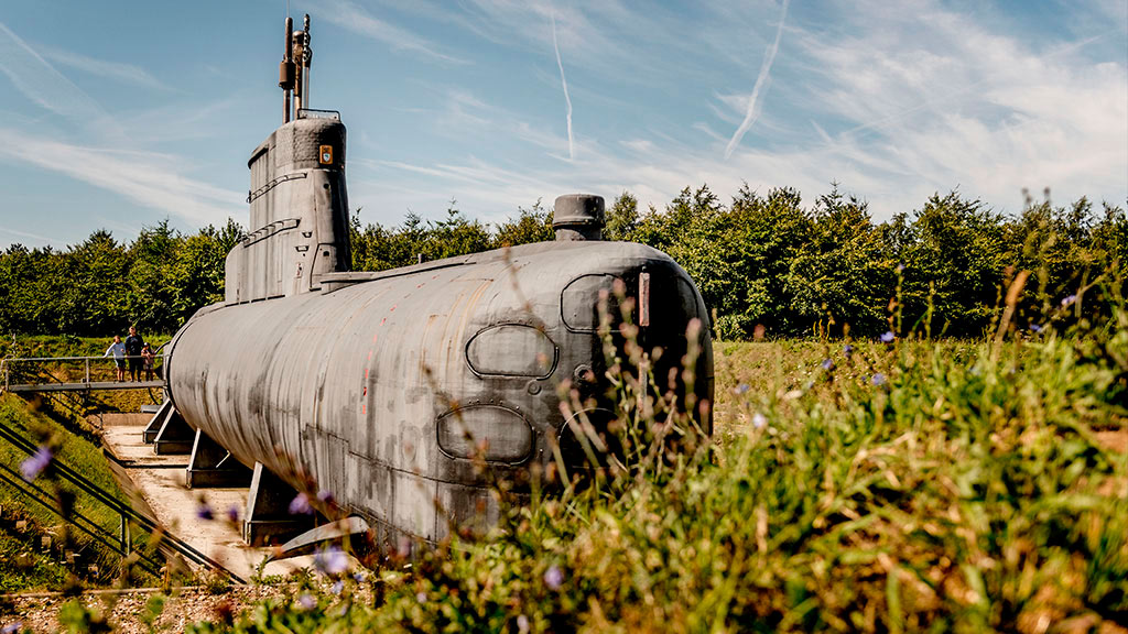 Koldkrigsmuseet Langelandsfortet - Ubåden "Springeren"