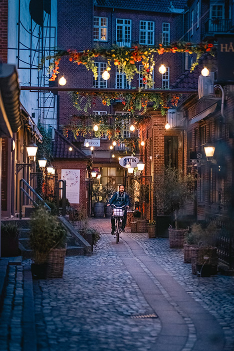 Cyklist i Vintapperstræde