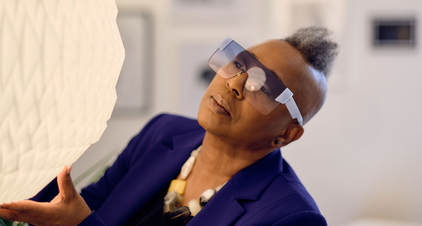 Isa Dawn med le Klint lampe