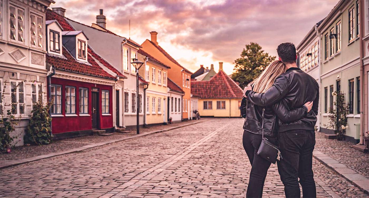 Par i Hans Jensens Stræde