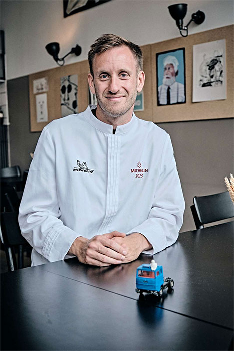 Christoffer Schärfe, Restaurant Aro