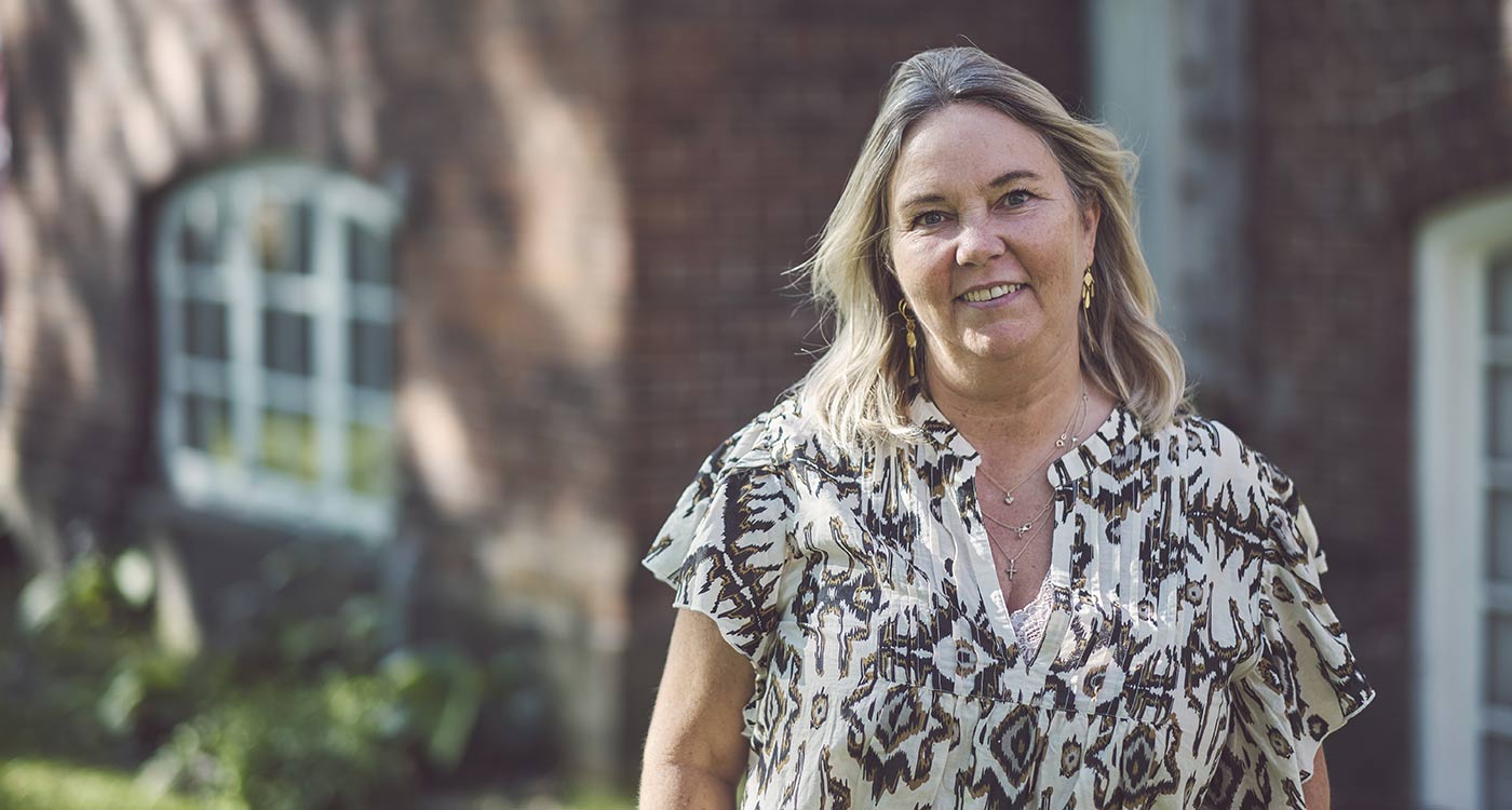 Inge Fjord udendoers