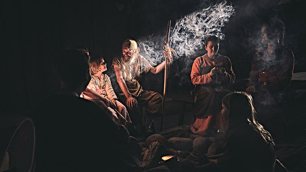 vikinge bålhygge