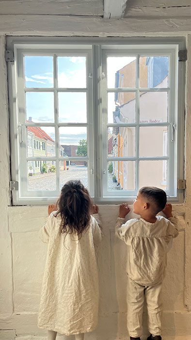 To børn i H.C. Andersens Hus