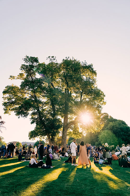 Sommerstemning i Odense