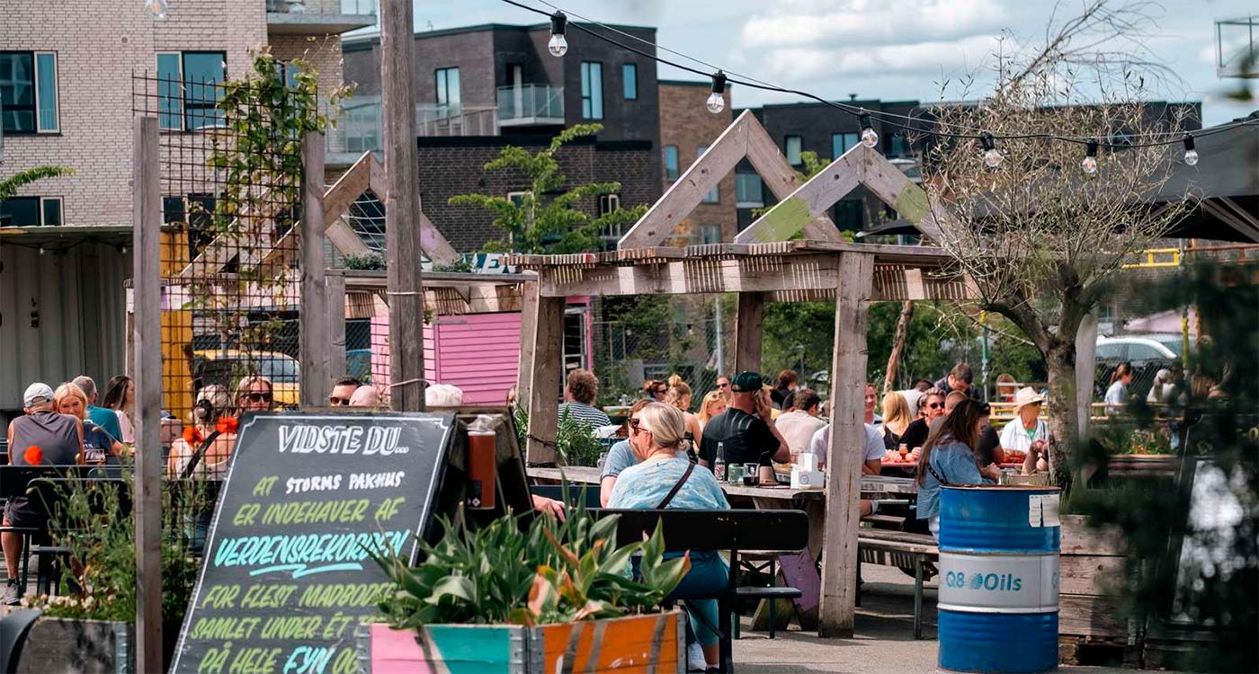 Storms Pakhus udendørsservering