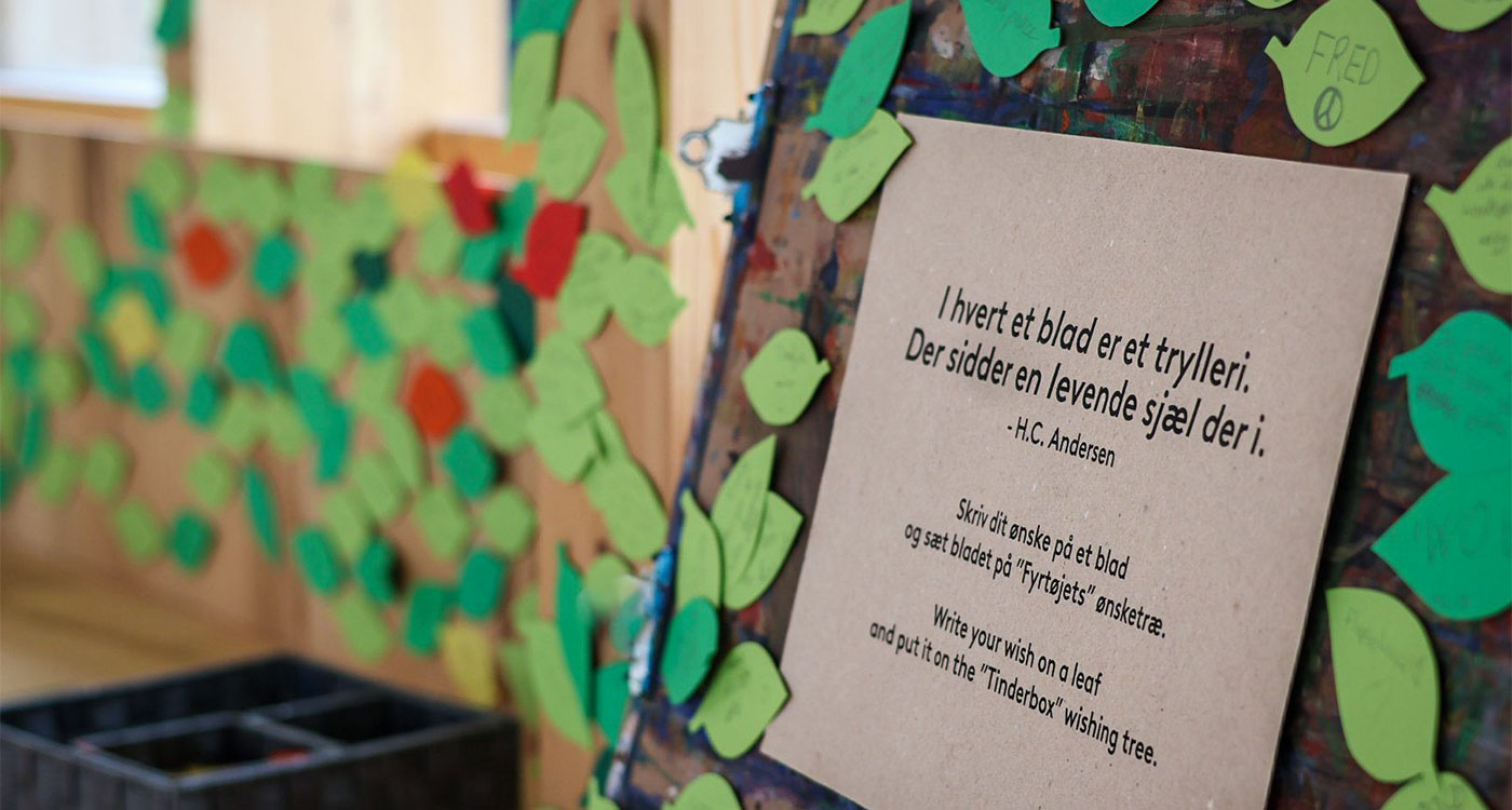 Ønskeblad i Ville Vau