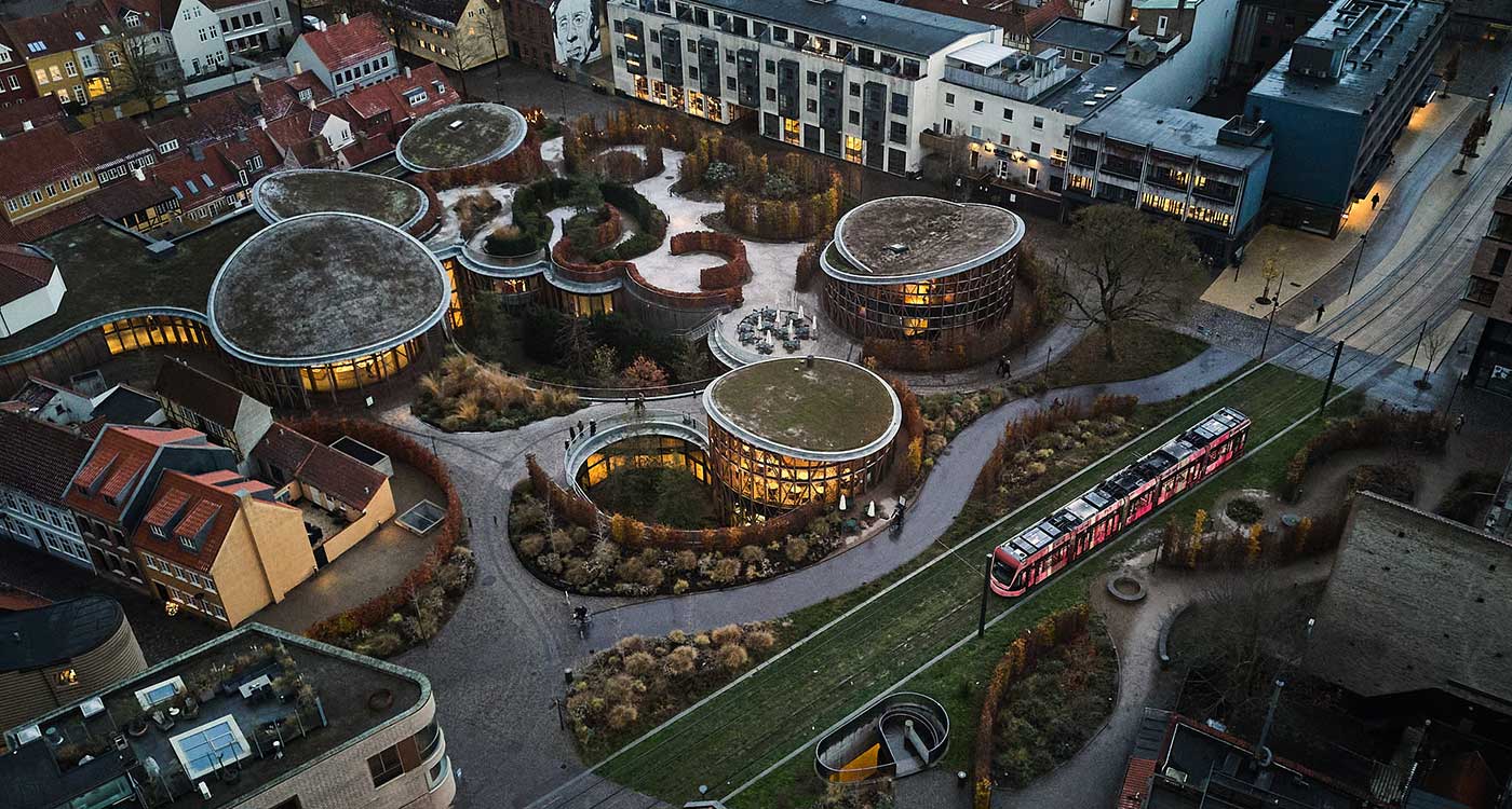 Juleekspressen dronefoto