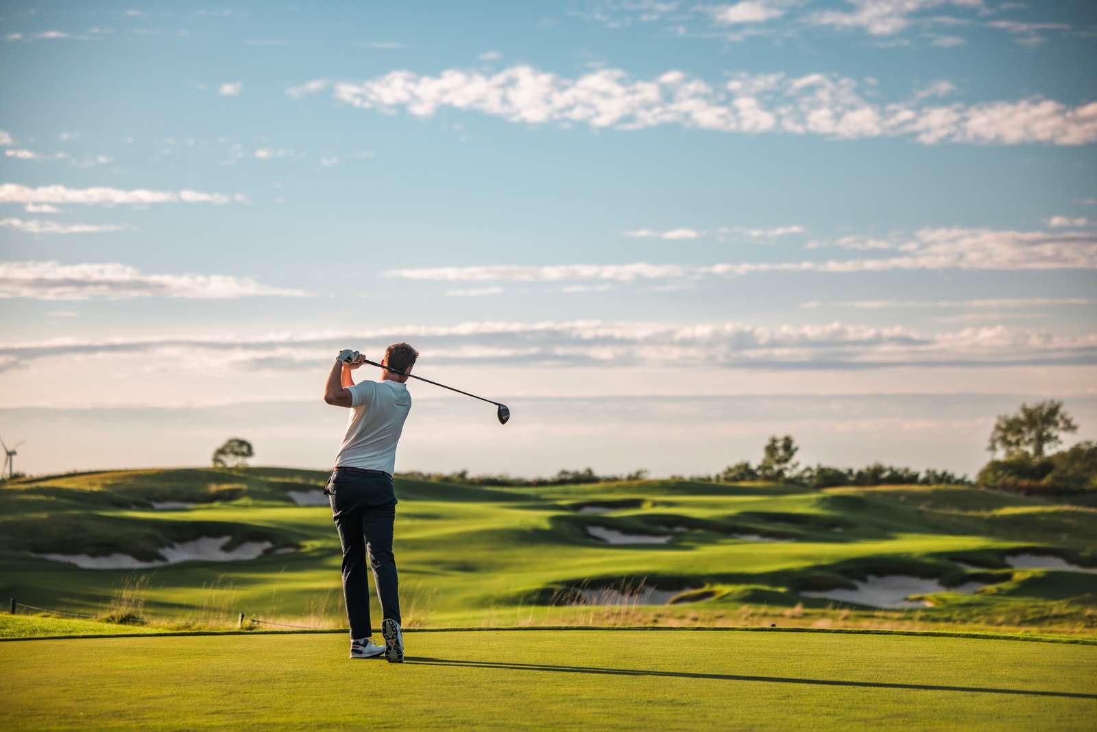 Golfspiller på Great Northern