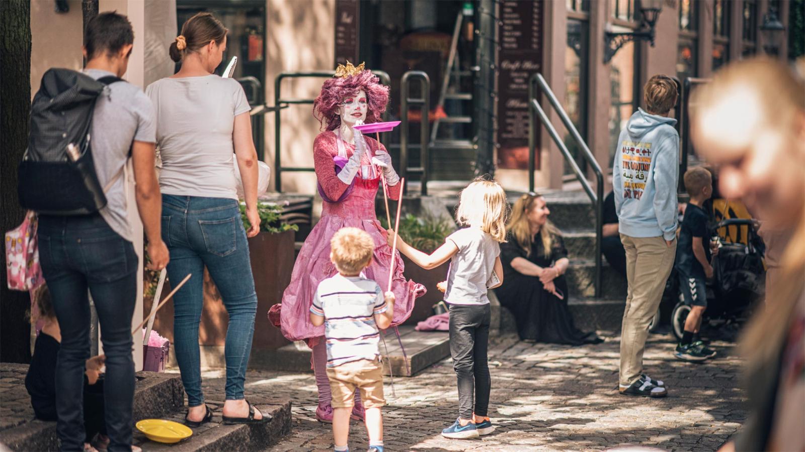 Jonglerende fe i Vintapperstræde