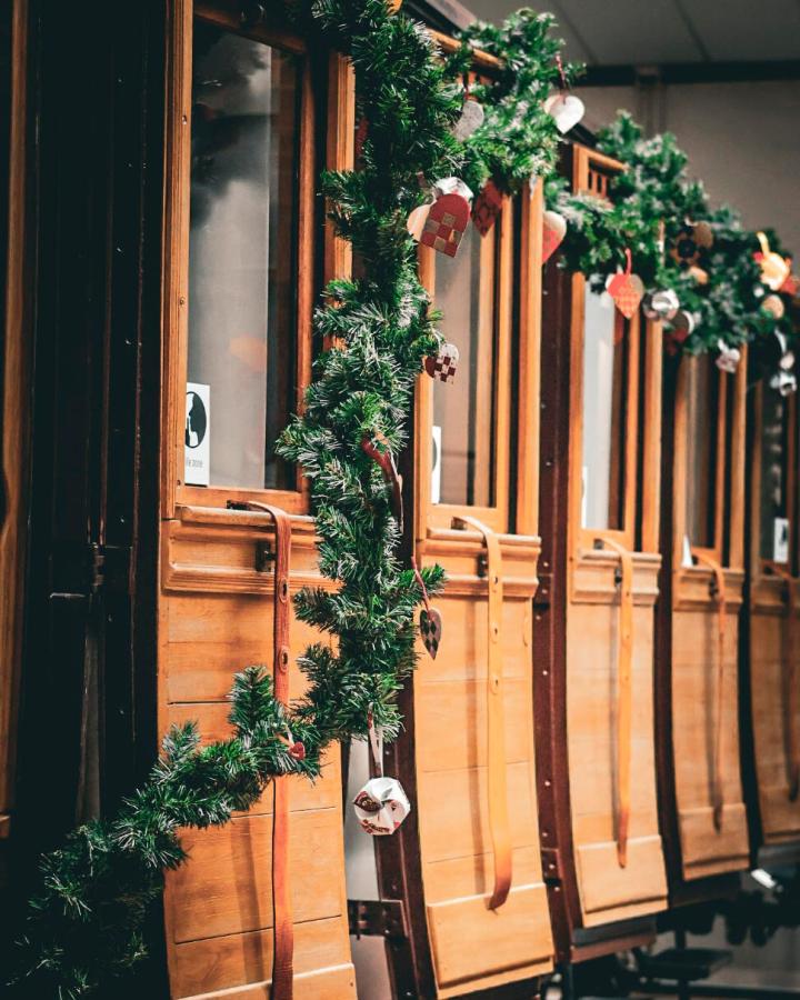 Jul på Jernbanemuseet