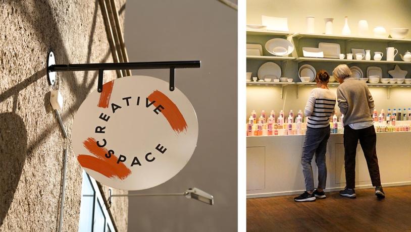 Creative Space collage