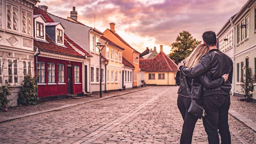 Par i Hans Jensens Stræde