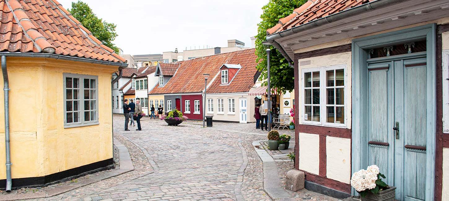 Hans Jensens Stræde retning mod centrum