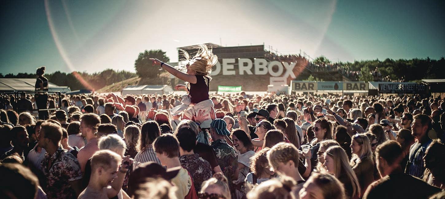 Festive atmosphere at Tinderbox Music Festival