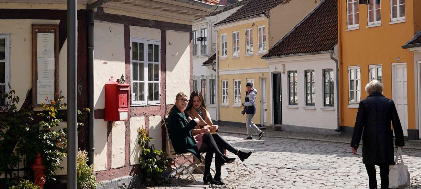 Julie & Emra in the old town