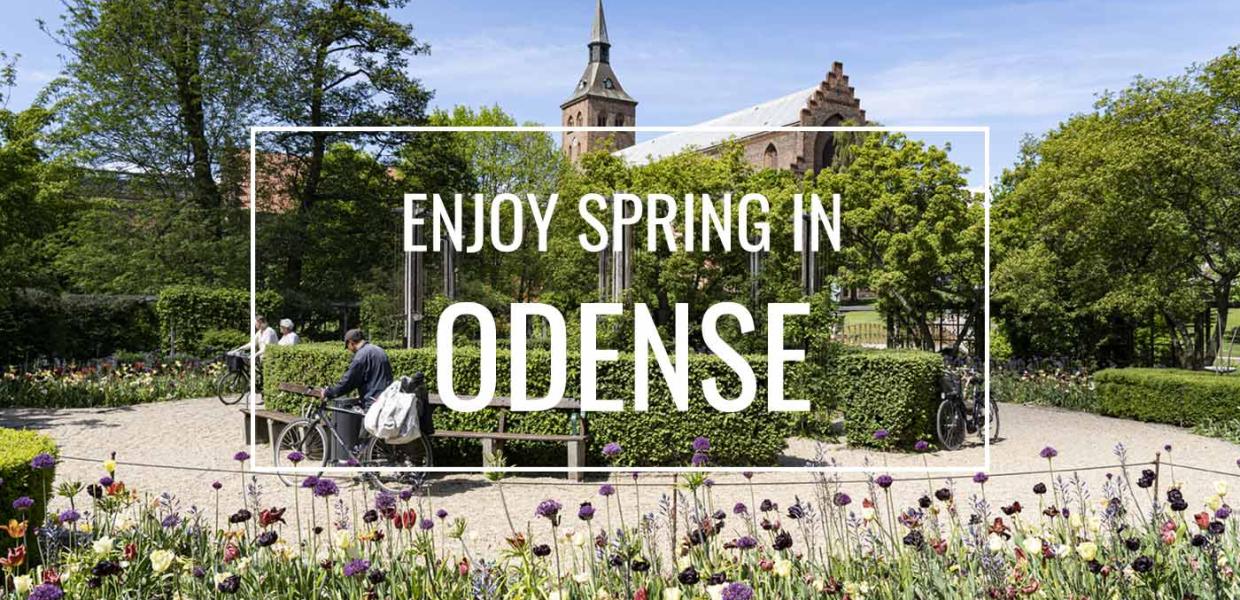 Enjoy spring in Odense w text