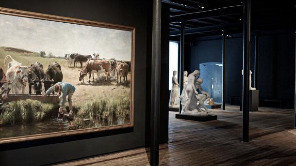 Brandt's classic exhibition and sculpture