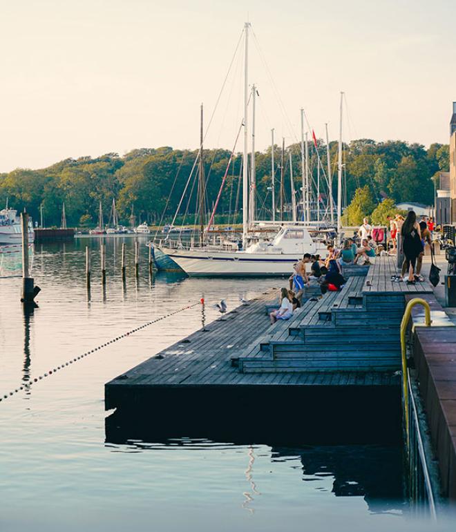 Moletrappen på Odense Havn