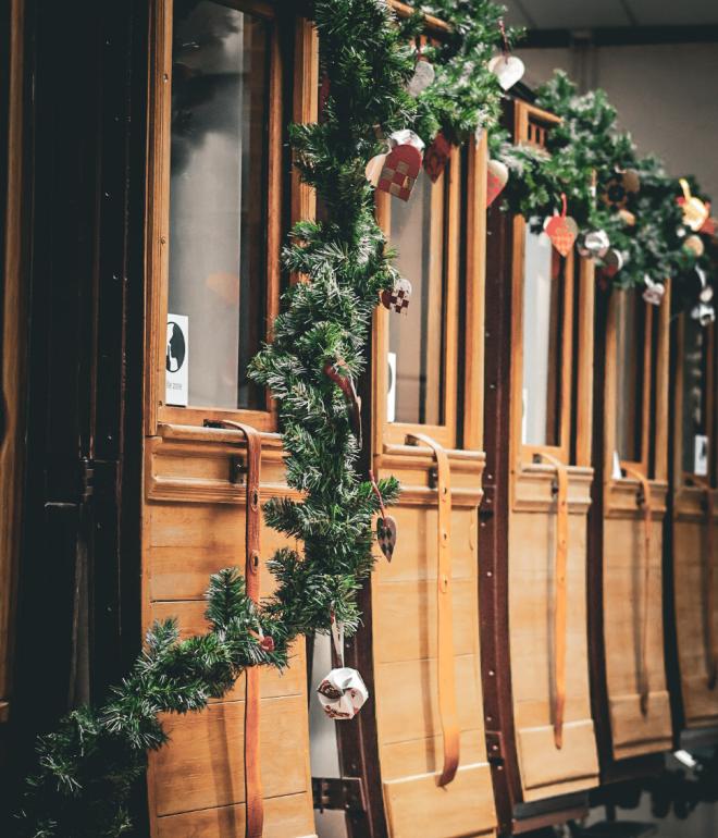 Jul på Jernbanemuseet