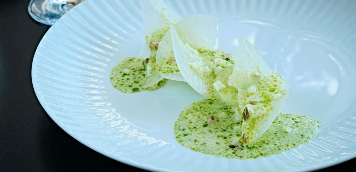 Restaurant Aro anrettet tallerken