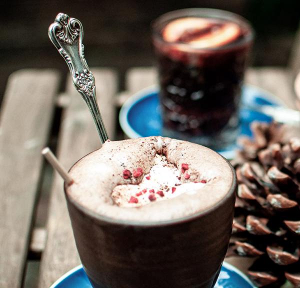 Kakao og glögg hos Fleurí