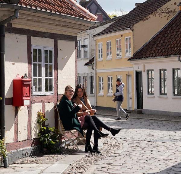 Julie & Emra in the old town