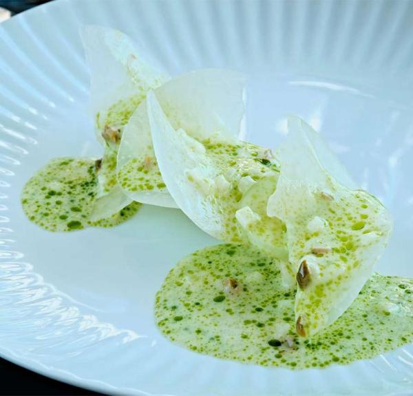 Restaurant Aro anrettet tallerken