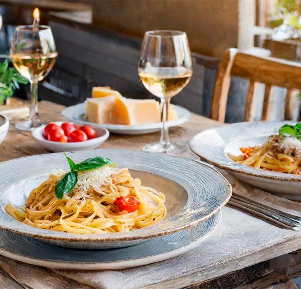 Italiensk restaurant pastaret