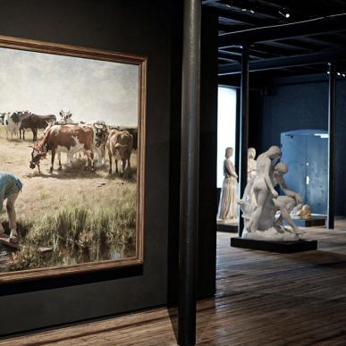 Brandt's classic exhibition and sculpture