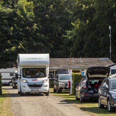 autocamper på DCU Camping 2