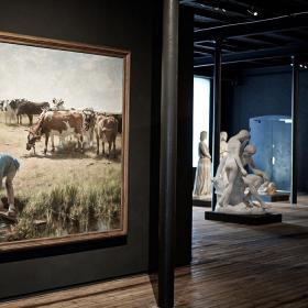 Brandt's classic exhibition and sculpture
