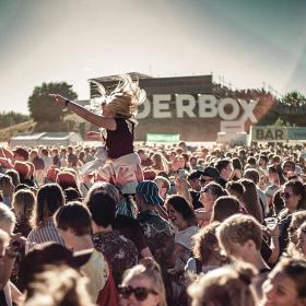 Festive atmosphere at Tinderbox Music Festival